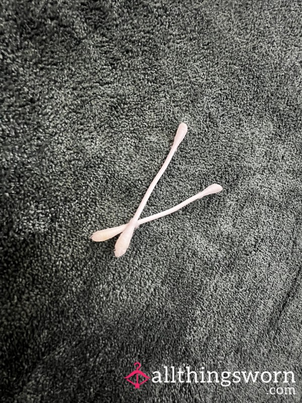 Used Cotten Buds