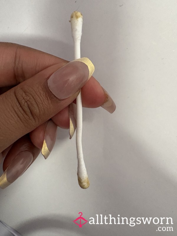 Used Cotton Bud - Genuine Ear Cleaning Cotton Bud Collection 👂✨