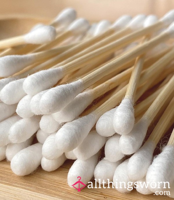 Used Cotton Bud | Up-Close & Personal