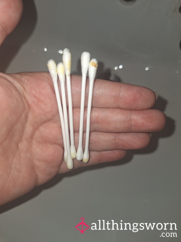 Used Cotton Buds