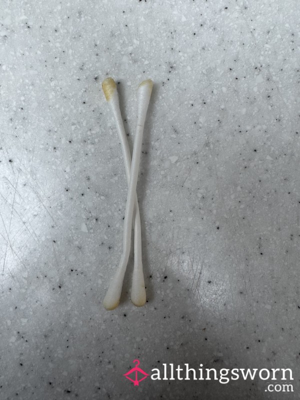 Used Cotton Buds