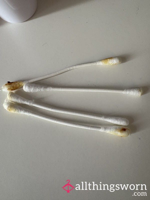 Used Cotton Buds
