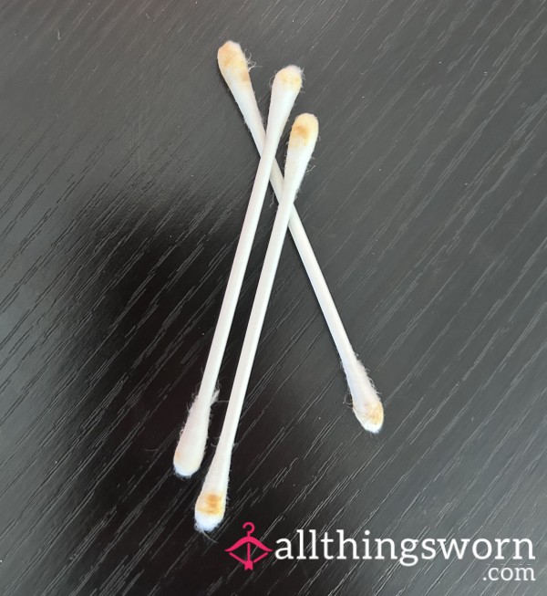 Used Cotton Buds
