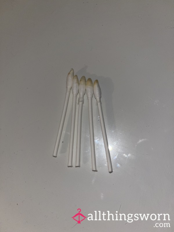Used Cotton Buds