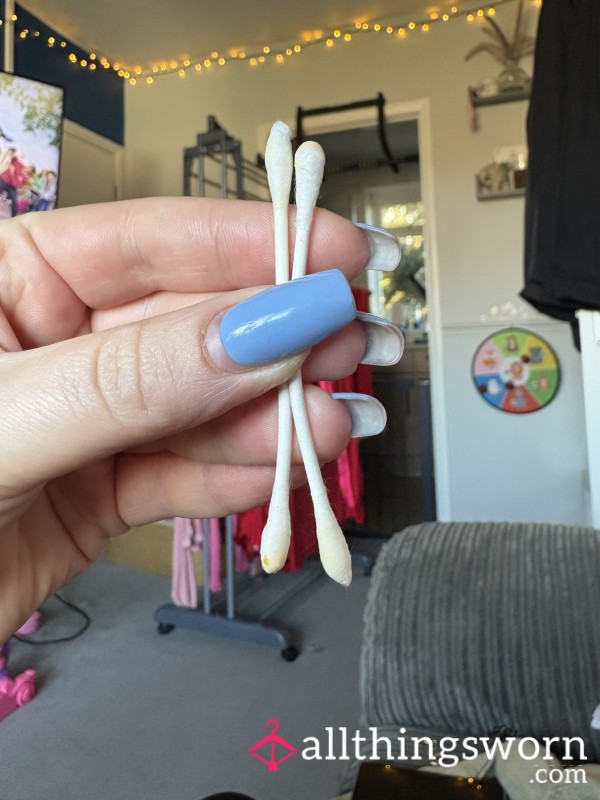 Used Cotton Buds