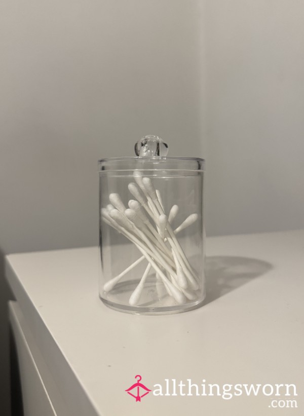 👂🏾 Used Cotton Buds 👂🏾