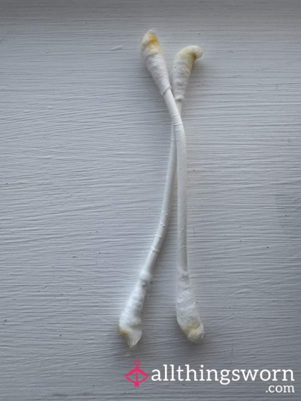 Used Cotton Buds