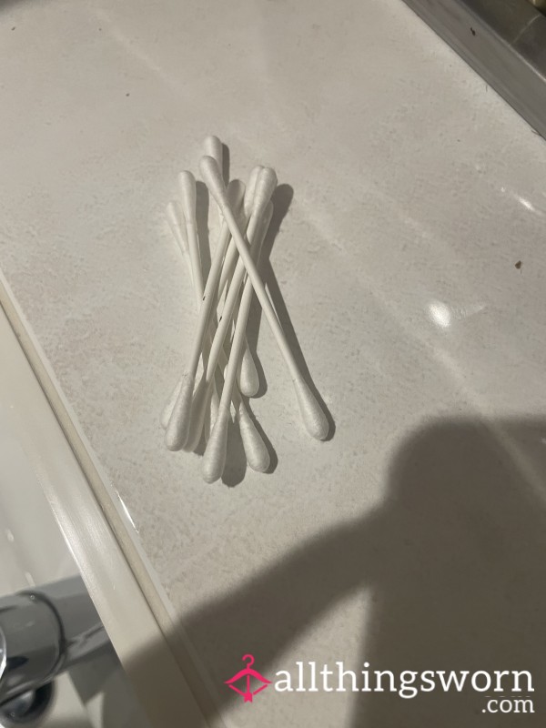 Used Cotton Buds