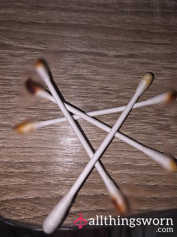 USED COTTON BUDS