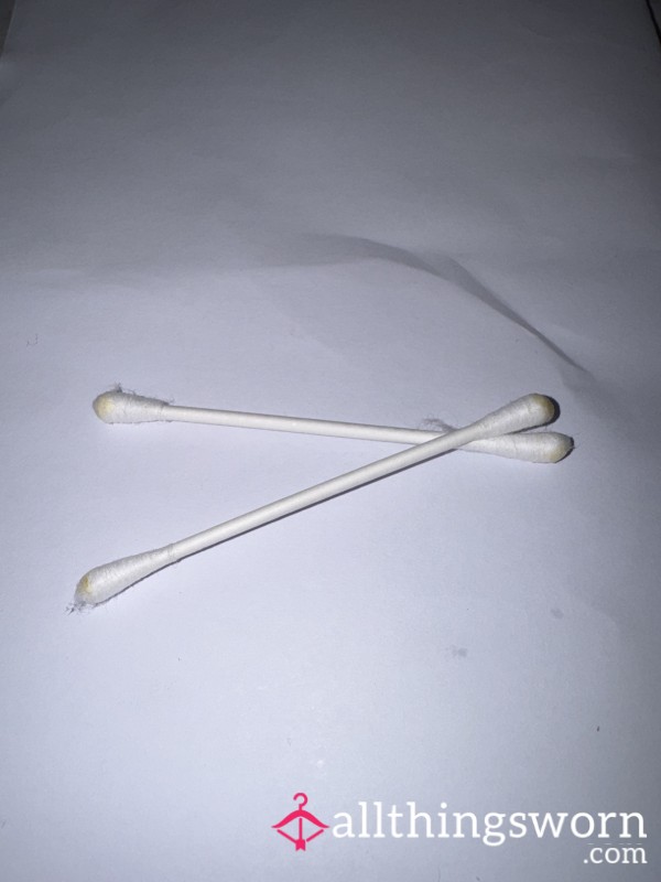 Used Cotton Buds