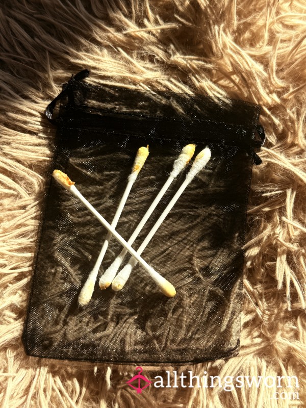 Used Cotton Buds
