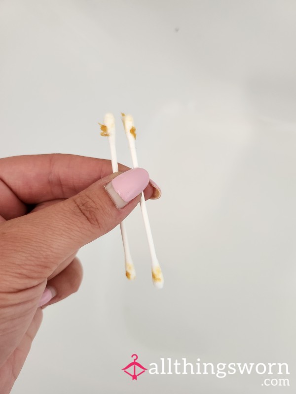 Used Cotton Buds