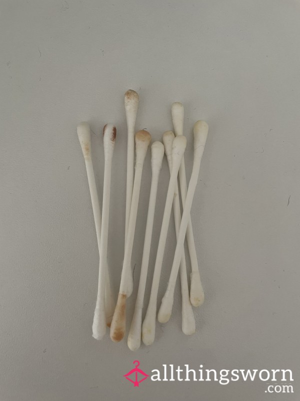 Used Cotton Buds