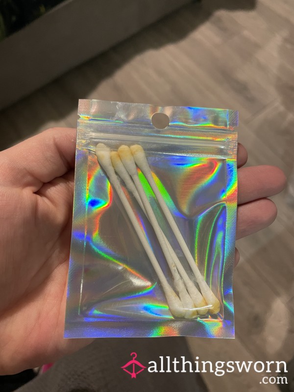 Used Cotton Buds