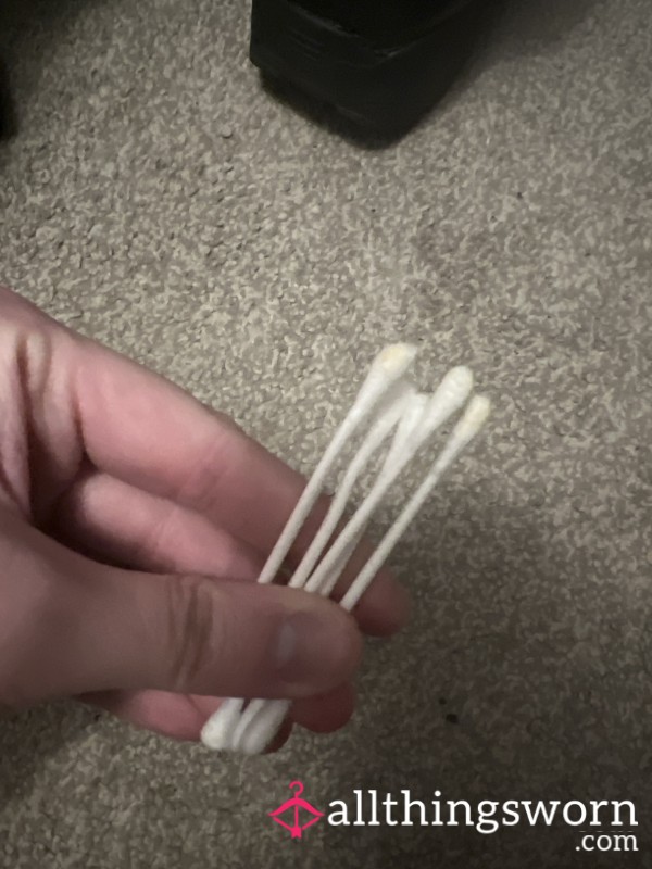 Used Cotton Buds