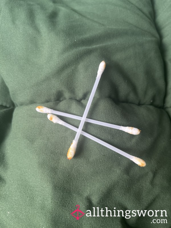 Used Cotton Buds