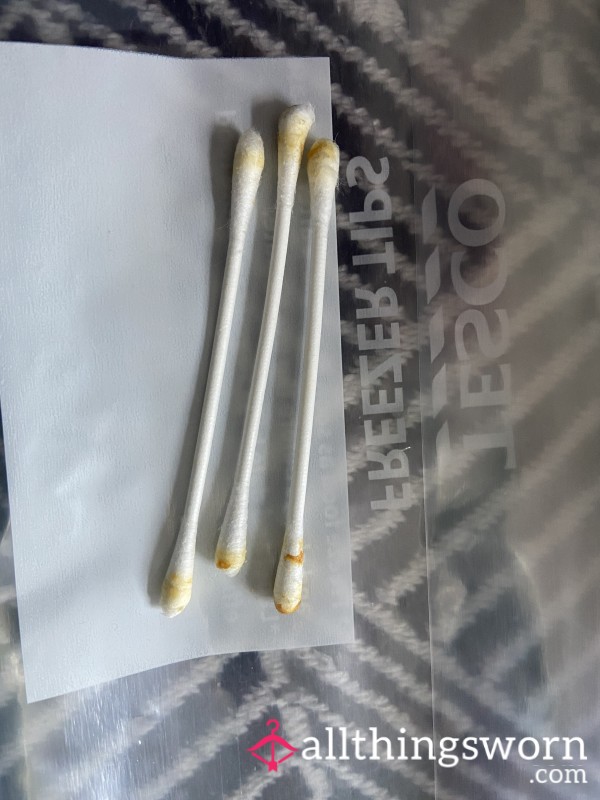 Used Cotton Buds