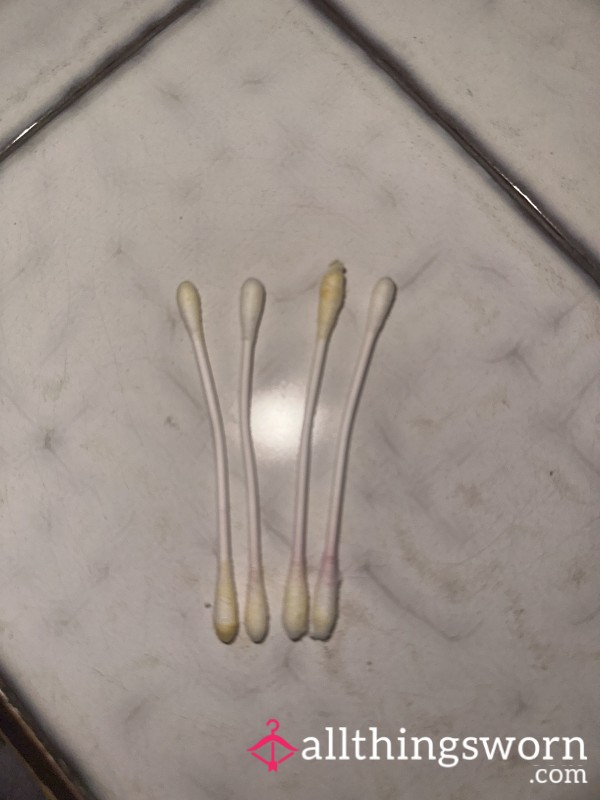 Used Cotton Buds