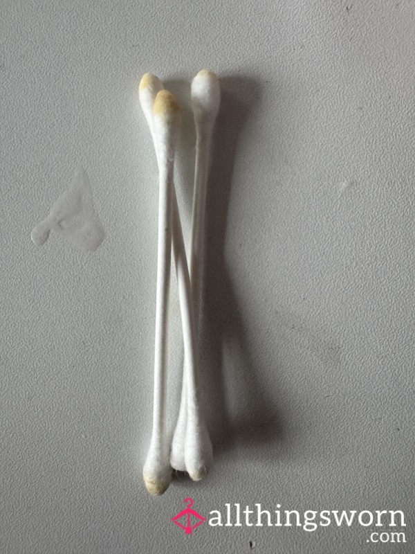 Used Cotton Buds