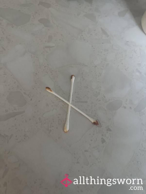 Used Cotton Buds