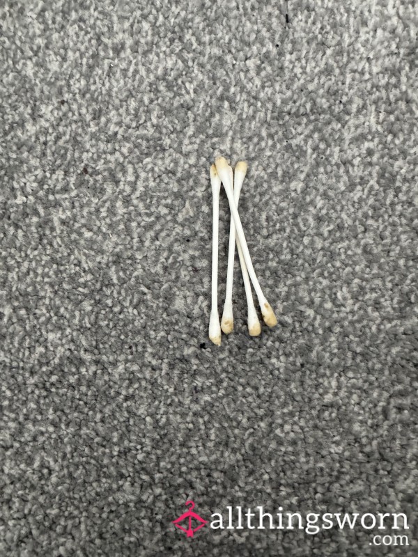 Used Cotton Buds