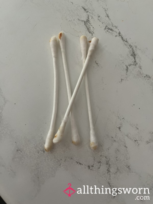 Used Cotton Buds