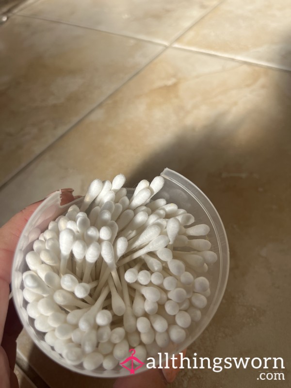 Used Cotton Buds