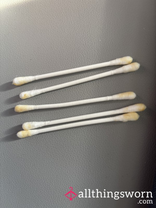 Used Cotton Buds 5 Pack