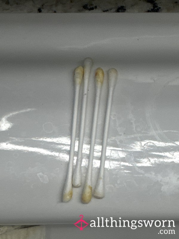 Used Cotton Buds