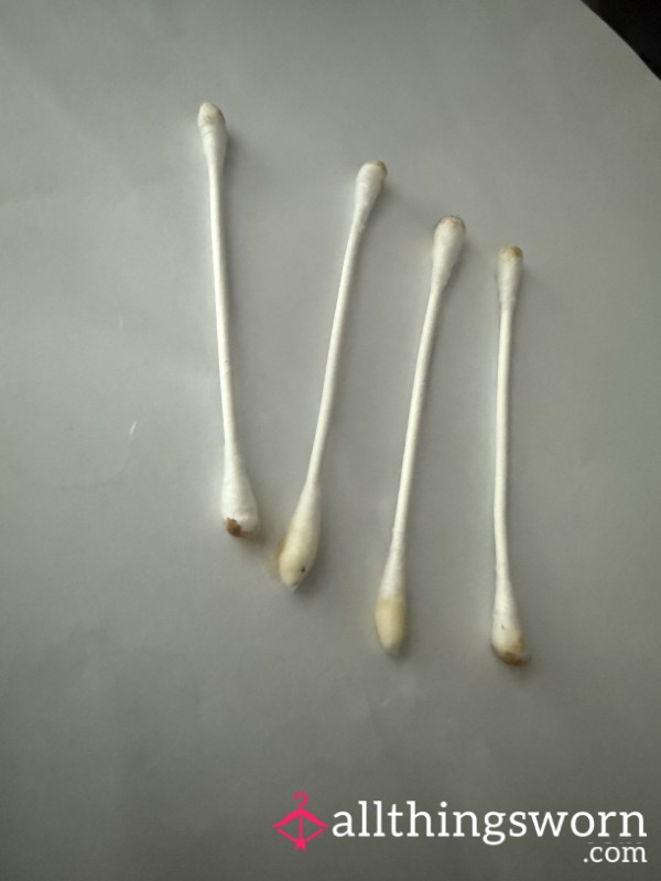 Used Cotton Buds