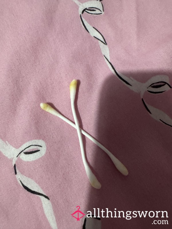 Used Cotton Buds
