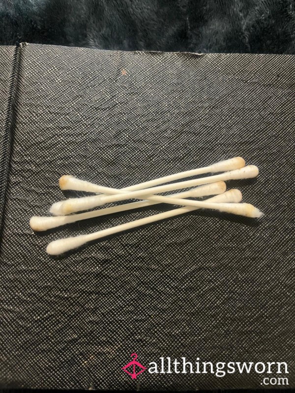 Used Cotton Buds