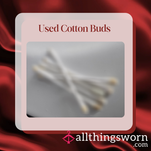 Used Cotton Buds