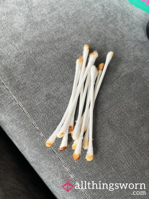 Used Cotton Buds