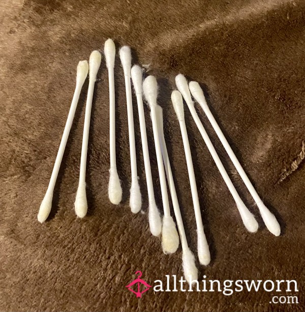 Used Cotton Buds