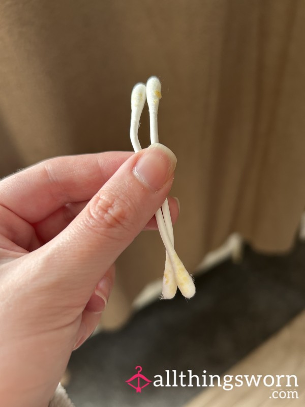 Used Cotton Buds