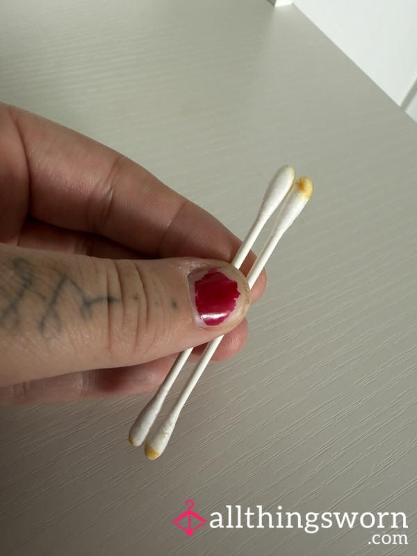 Used Cotton Buds