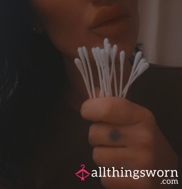 Used Cotton Buds