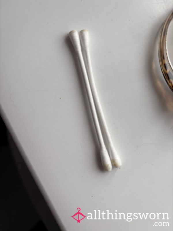 Used Cotton Buds