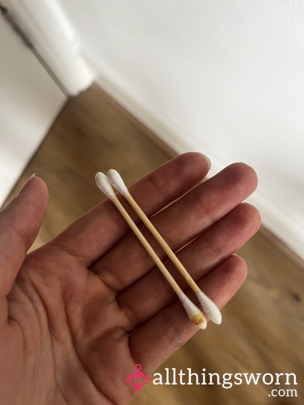 Used Cotton Buds