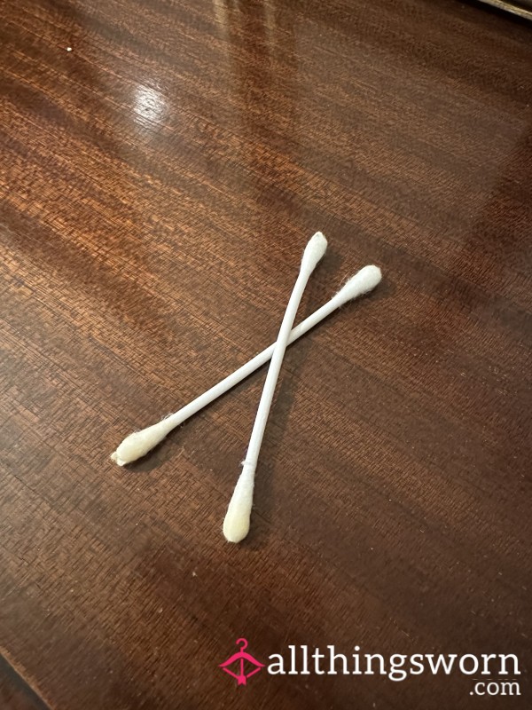 Used Cotton Buds