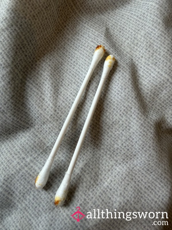 Used Cotton Buds