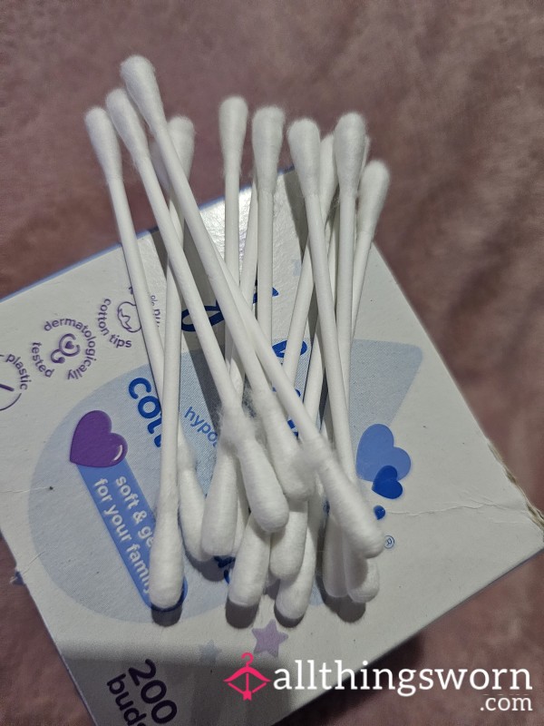 Custom Made Cotton Buds Covered With A Choice Of Ad-on's✨️ Buy Your Bud & Let Me Add Your Kink 💋