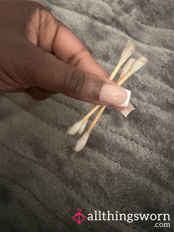 Used Cotton Buds (Ear Cleaning)