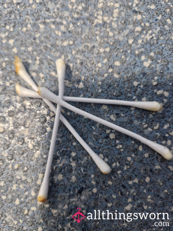 Used Cotton Buds #ear #wax