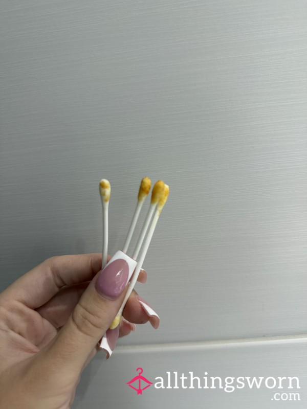 Used Cotton Buds On Ears 3 Day Build Up 😋