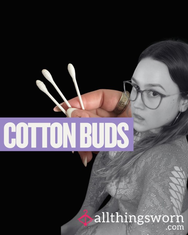 Used Cotton Buds – Part Of My Daily Routine 🤍 (Delivery Included)
