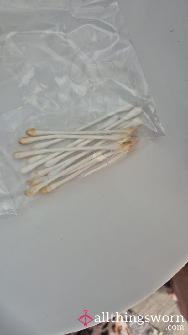 Used Cotton Buds - Q-Tips