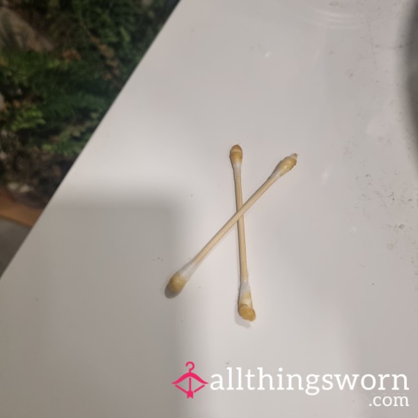 Used Cotton Ear Buds