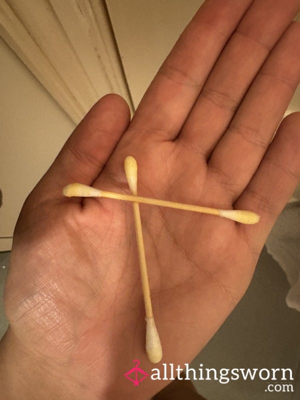 Used Cotton Earbuds– Fresh From My Ears 👂